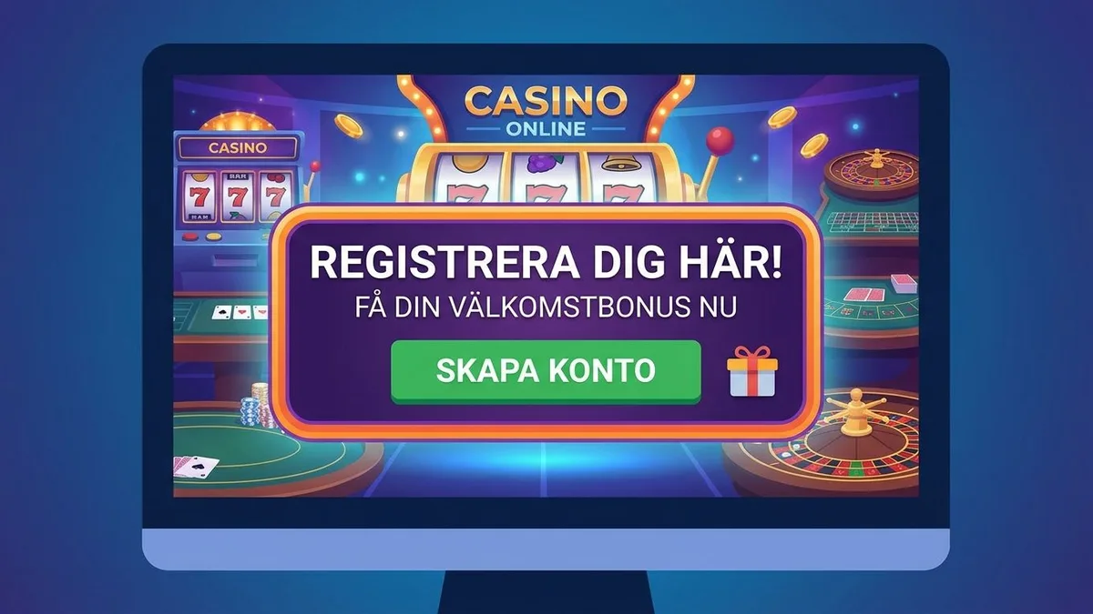 Registrera dig med bonus